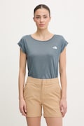 The North Face t-shirt damski szary NF0A8BS2L9L1