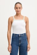 Lacoste top dámský s bavlnou bílý TF9902
