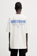 WRSTBHVR Studio V13 t-shirt cotton Women's beige U1026TT.3440