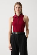 Sisley топ жіночий з ліоцелем бордо 3VPQLH016