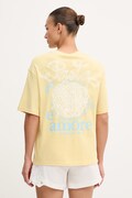 United Colors of Benetton тениска дамска от памук жълта 3096D10D1