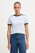 Lacoste tricou pentru femei, din bumbac albastru TF1836