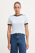 Lacoste tricou pentru femei, din bumbac albastru TF1836