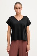 United Colors of Benetton тениска дамска с памук черна 31CD5M006
