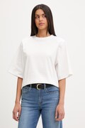 ViCOLO T-shirt damski bawełniany biały UAB0006