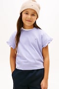 Tommy Hilfiger t-shirt dziecięcy kolor fioletowy KG0KG08970