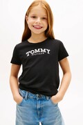 Tommy Hilfiger t-shirt dziecięcy kolor czarny KG0KG08974