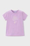 Mayoral t-shirt dziecięcy kolor fioletowy 174