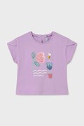 Mayoral t-shirt dziecięcy kolor fioletowy 1087
