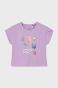 Mayoral t-shirt dziecięcy kolor fioletowy 1087