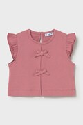 Mayoral top dziecięcy kolor różowy 1089