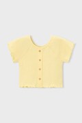 Детска тениска Mayoral в жълто 3014