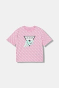 Guess tricou copii culoarea roz, J6RI08 K6YW4
