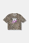 Guess t-shirt dziecięcy kolor beżowy J6RI08 K6YW4