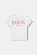 Guess t-shirt dziecięcy kolor biały J6RI24 K6YW4