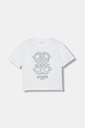 Guess t-shirt dziecięcy kolor biały J6RI28 K6YW4