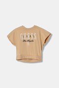 Guess t-shirt bawełniany kolor beżowy J6RI30 KCNQ4