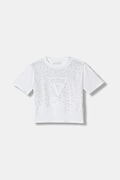 Guess t-shirt dziecięcy kolor biały J6RI37 K6YW4