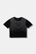 Guess t-shirt dziecięcy kolor czarny J6RI37 K6YW4