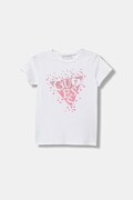 Guess t-shirt dziecięcy kolor biały K6RI00 K6YW4