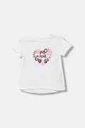 Guess t-shirt dziecięcy kolor biały K6RI02 K6YW4