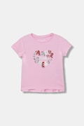 Guess t-shirt dziecięcy kolor różowy K6RI02 K6YW4