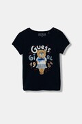 Guess t-shirt dziecięcy kolor granatowy K6RI03 K6YW4
