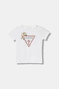 Guess t-shirt dziecięcy kolor biały K6RI09 K6YW4