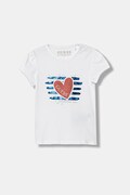 Guess t-shirt dziecięcy kolor biały K6RI15 K6YW4