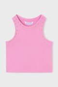 Mayoral top dziecięcy kolor różowy 3021