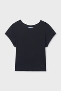 Mayoral t-shirt dziecięcy kolor czarny 6008