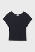 Mayoral t-shirt dziecięcy kolor czarny 6008