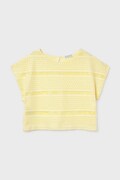 Παιδικό μπλουζάκι Mayoral χρώμα: κίτρινο, 6022
