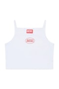 Diesel top bawełniany dziecięcy TEDIM T-SHIRT kolor biały J02584