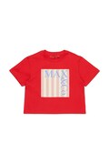 Dětské bavlněné tričko MAX&Co. MAXT31F T-SHIRT červená barva, MX0287