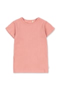 Detské bavlnené tričko Konges Sløjd MINNIE TEE GOTS ružová farba, KS105210