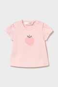 Mayoral Newborn t-shirt niemowlęcy kolor różowy 1076