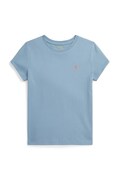 Polo Ralph Lauren t-shirt bawełniany dziecięcy kolor niebieski 313833549500