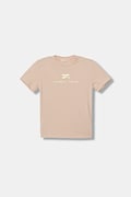 Elisabetta Franchi t-shirt dziecięcy kolor pomarańczowy EFTS260.0.JE006