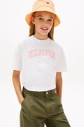 Tommy Hilfiger t-shirt dziecięcy bawełniany biały KG0KG09523
