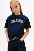 Tommy Hilfiger t-shirt dziecięcy bawełniany granatowy KG0KG09523