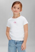 Calvin Klein Jeans tričko dětské bavlněné bílé LVCKSJB11G