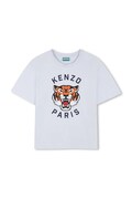 Παιδικό βαμβακερό μπλουζάκι Kenzo Kids χρώμα: μπλε, K61804