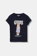 Guess t-shirt dziecięcy kolor granatowy J6GI04 K6YW4