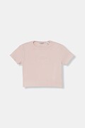 Guess t-shirt basic dziecięcy bawełniany pomarańczowy J6GI32 KBZP4