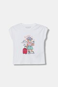 Guess t-shirt dziecięcy kolor biały K6GI18 K6YW4