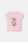 Guess t-shirt dziecięcy kolor różowy K6GI18 K6YW4