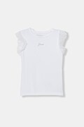 Guess t-shirt dziecięcy bawełniany z elastanem biały K6GI19 K6YW4
