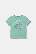 United Colors of Benetton t-shirt παιδικό βαμβακερό πράσινο 3096C10SG