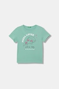 United Colors of Benetton t-shirt παιδικό βαμβακερό πράσινο 3096C10SG